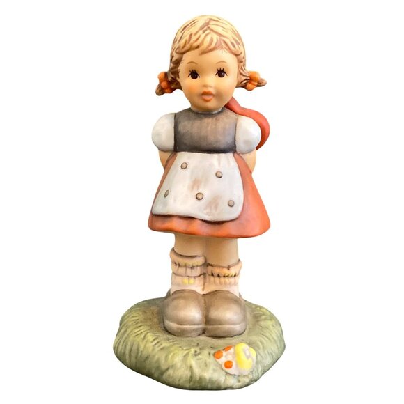 Goebel Other - VTG Goebel Hummel Figurine Girl Holding Heart For the One I Love Figurine 1996 B